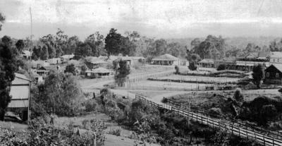 View of Nannup from Whittles house
