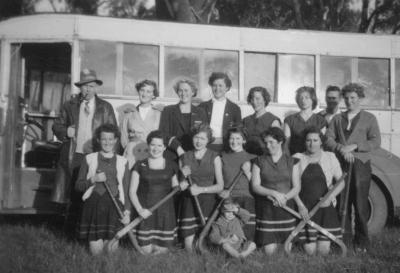 Nannup Hockey Girls 1952 - 1953