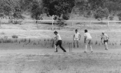 Cricket at Nannup Oval