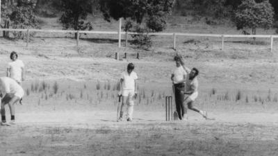 Cricket at Nannup Oval