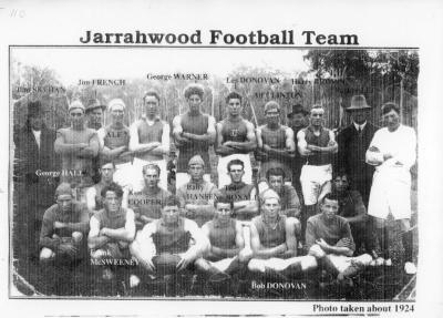 Jarrahwood Football Team C.1924