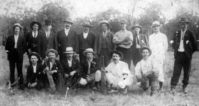 Nannup Cricket Team C. 1912