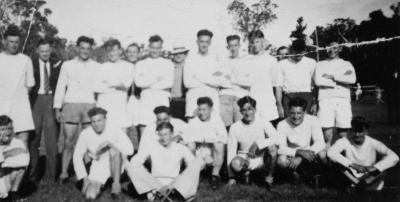 Nannup Football Team. C. 1920