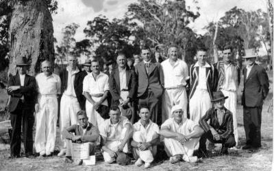 Nannup Cricket Team 1936