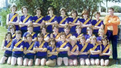 Nannup Junior Football Team (Tigers) 1975