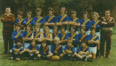 1976 Under 14 Premiers