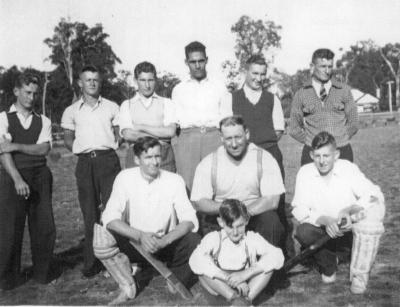 "Sons of Soldiers" Cricket team 1946