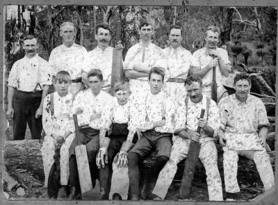 Nannup Cricket Team - Premiers 1910-11