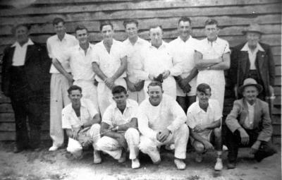 Nannup Cricket Team 1954