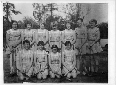 Nannup Womens Hockey Team 1956