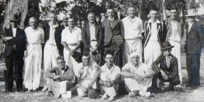 Nannup Cricket Team 1936