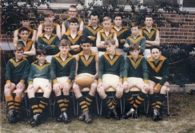 Nannup District High School Football Team 1966