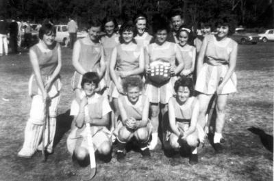 Nannup Ladies Hockey Team 1960,s