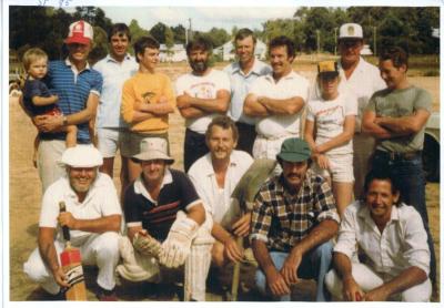 Balingup Road Cricket Team C.1984