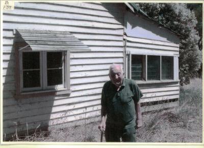 Thomas Longbottom, taken outside original home "White Date Farm". Built C. 1927. Taken 15/04/2015