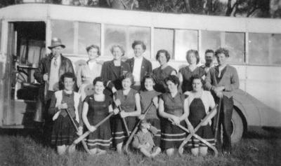 Nannup Ladies Hockey Team Late 1940's