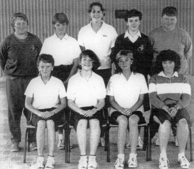 Nannup District High School Softball Team 1987