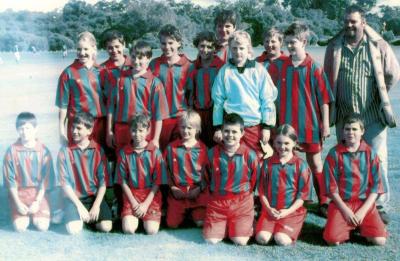 Nannup Tigers under 15 Soccer Team 2006