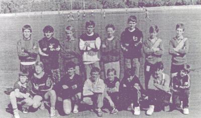 Nannup District High School Football Team 1989