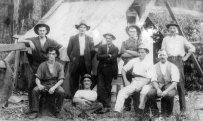 Barrabup Mill timber workers. 6.5.1914