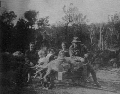 L to R Mrs Sobott, Bob & Annie Sobott, Merva Longbottom, Mr & Mrs Merv Longbottom