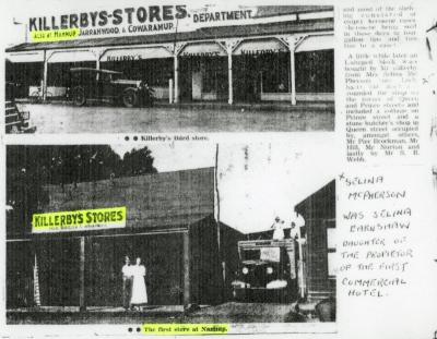 Killerby's Store Warren Road Nannup C 1930   