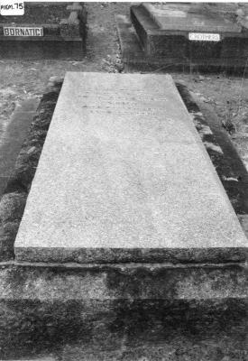 Gravestone of John Fedrick Smith. Nannup Cemetry