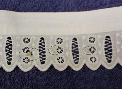 LACEWORK; WORK COLLAR, FRENCH