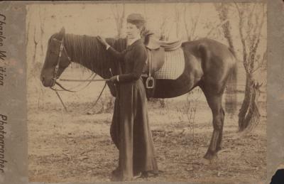 JANE MACKINTOSH AND HORSE