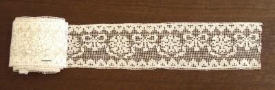 LENGTH OF FILET INSERTION LACE