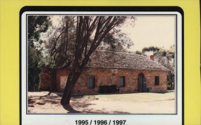 PHOTO ON CARD, OLD GAOL MUSEUM, TOODYAY