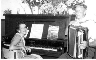 Agnes Guthridge and Maurice Hutchins (Bill Deans wedding 1960's)
