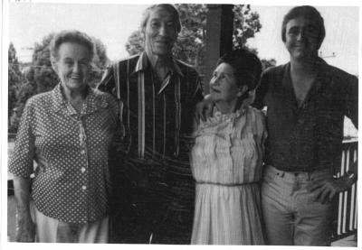 Jess & Bill Woods, Gladys Hutchins, Peter Gannaway