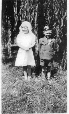 Georgie Higgins and John Talbot - 1st Communion