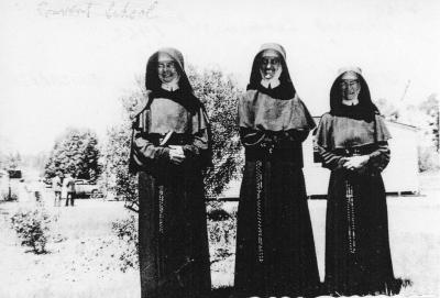 Nov. 1962 St. Joseph's Sisters - Timothy, Carne, Elizabeth