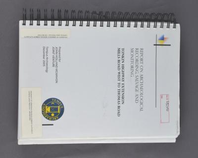 REPORT - ARCHAEOLOGICAL RECORDING, SALVAGE AND MONITORING TONKIN HIGHWAY EXTENSION MILLS ROAD WEST TO THOMAS ROAD DECEMBER 2005