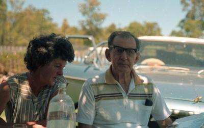 Val Gazzola and Henry Rodda (Father of Shirley Pears and Val Gazzola)