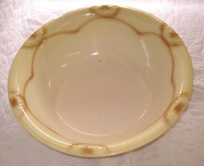 HAND BASIN LARGE YELLOW