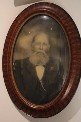 Oval framed picture of William Gibbs