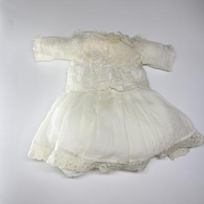 White doll's dress