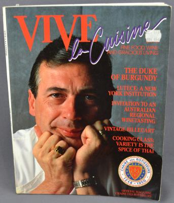 MAGAZINE - VIVE LA CUISINE FIVE 1989