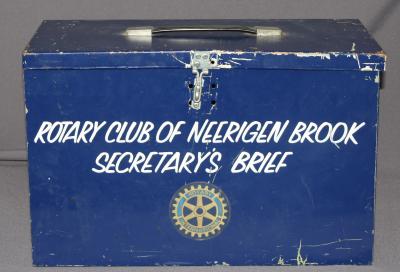 SECRETARY'S BRIEF BOX- ROTARY CLUB OF NEERIGEN BROOK