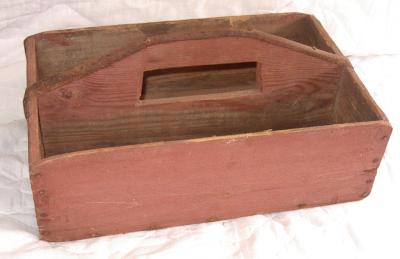 WOODEN CUTLERY BOX OR TRAY