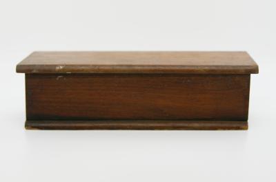 OBLONG WOODEN BOX