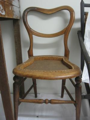 DINING CHAIRS; SET OF TWO