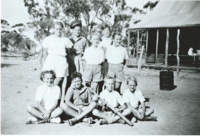 Black and White photograph Mt Stirling School