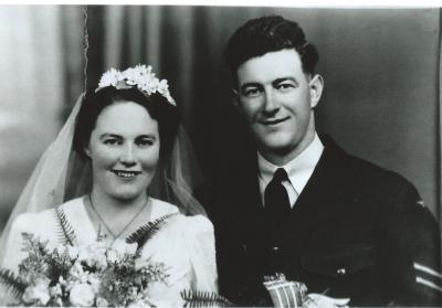 Black and White photograph Don and Mavis Forsyth