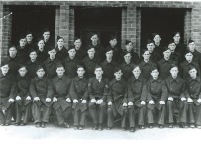 Black and White photograph WWII training Victoria