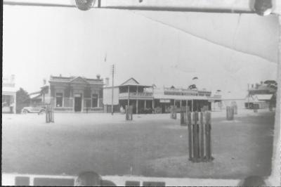 Black and White photograph Massingham St National Bank of Australia