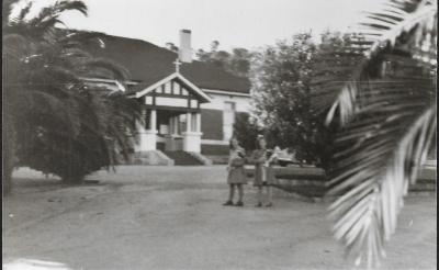 Black and White photograph.  The Preventorium George St, Kellerberrin